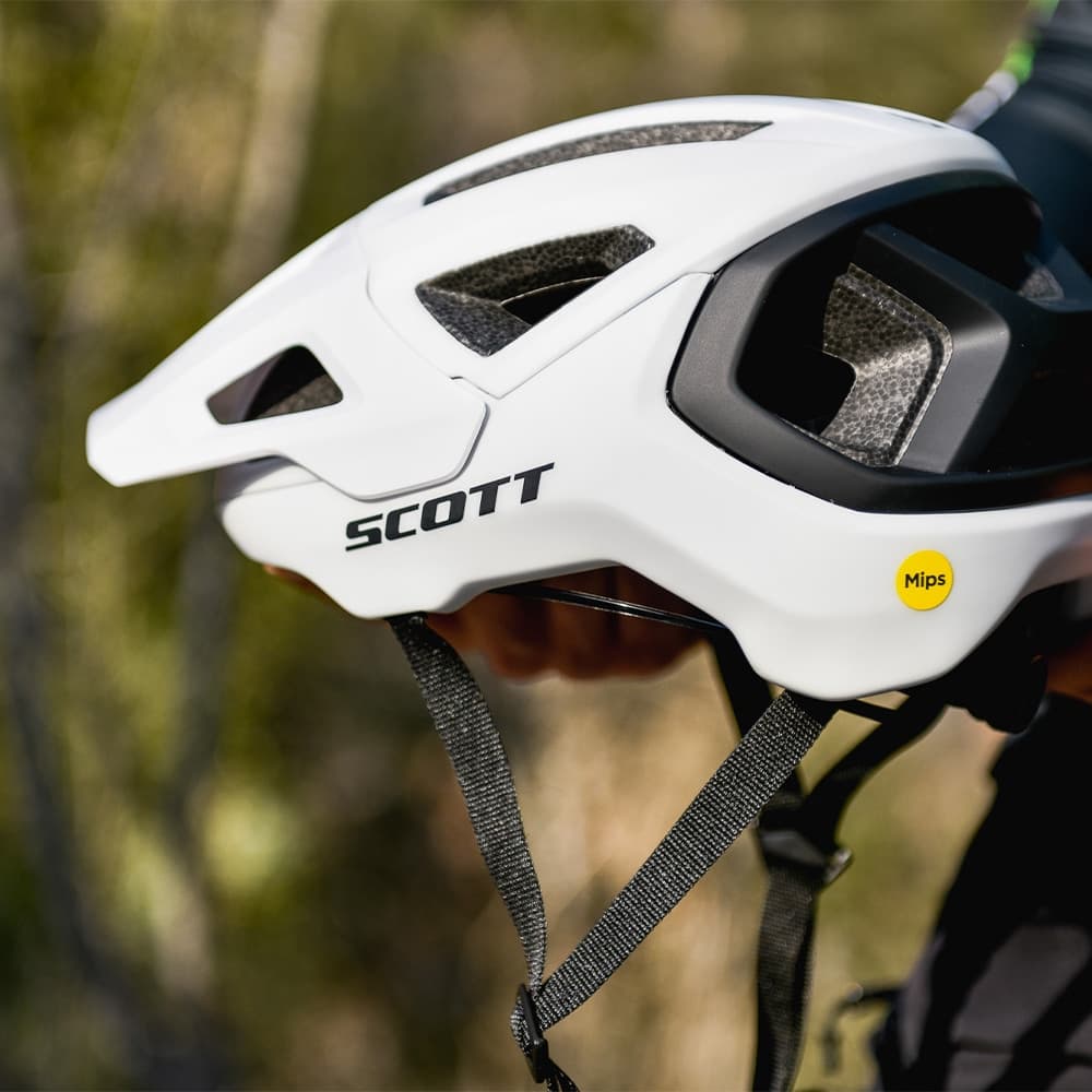 کلاه دوچرخه سواری اسکات تاگو پلاس (سفید) SCOTT TAGO PLUS 2024 Mips — تصویر ۴