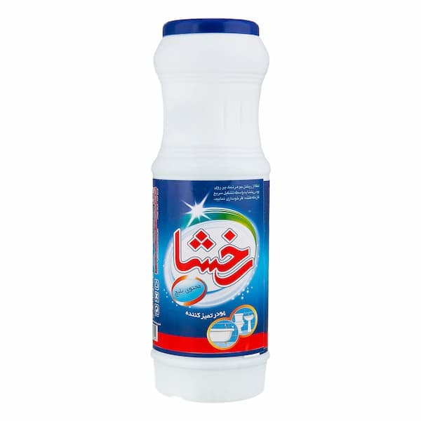 پودر تمیز کننده سطوح رخشا Rakhsha حاوی سفید کننده وزن 500 گرم — تصویر ۲