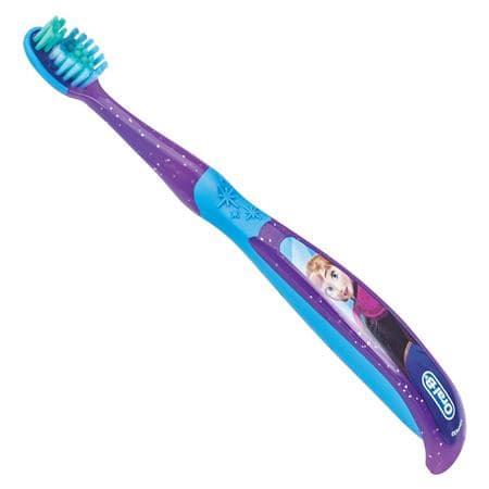 مسواک کودک اورال بی Oral-B مدل Frozen مناسب کودکان 5 تا 7 ساله بسته 1 عددی — تصویر ۳