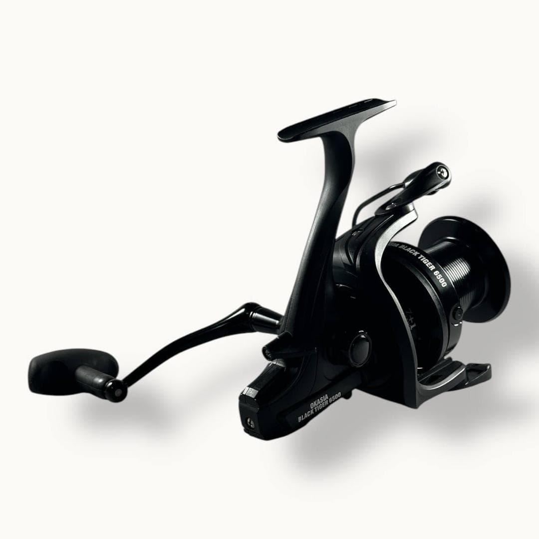 چرخ ماهیگیری برند ترکیهOKASIAمدلBLACK TIGER 6500 — تصویر ۴