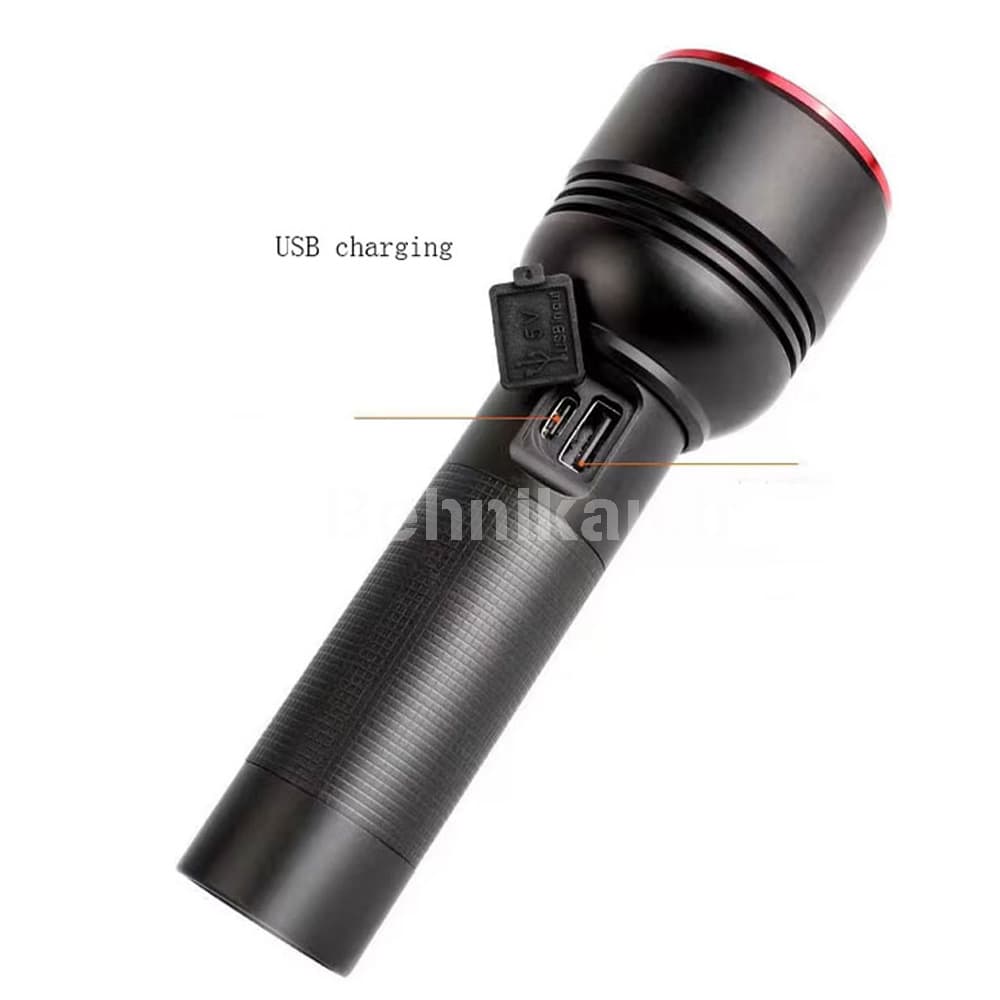 چراغ قوه شارژی Ruilang RL-2208 P90 کد 86746 — تصویر ۶