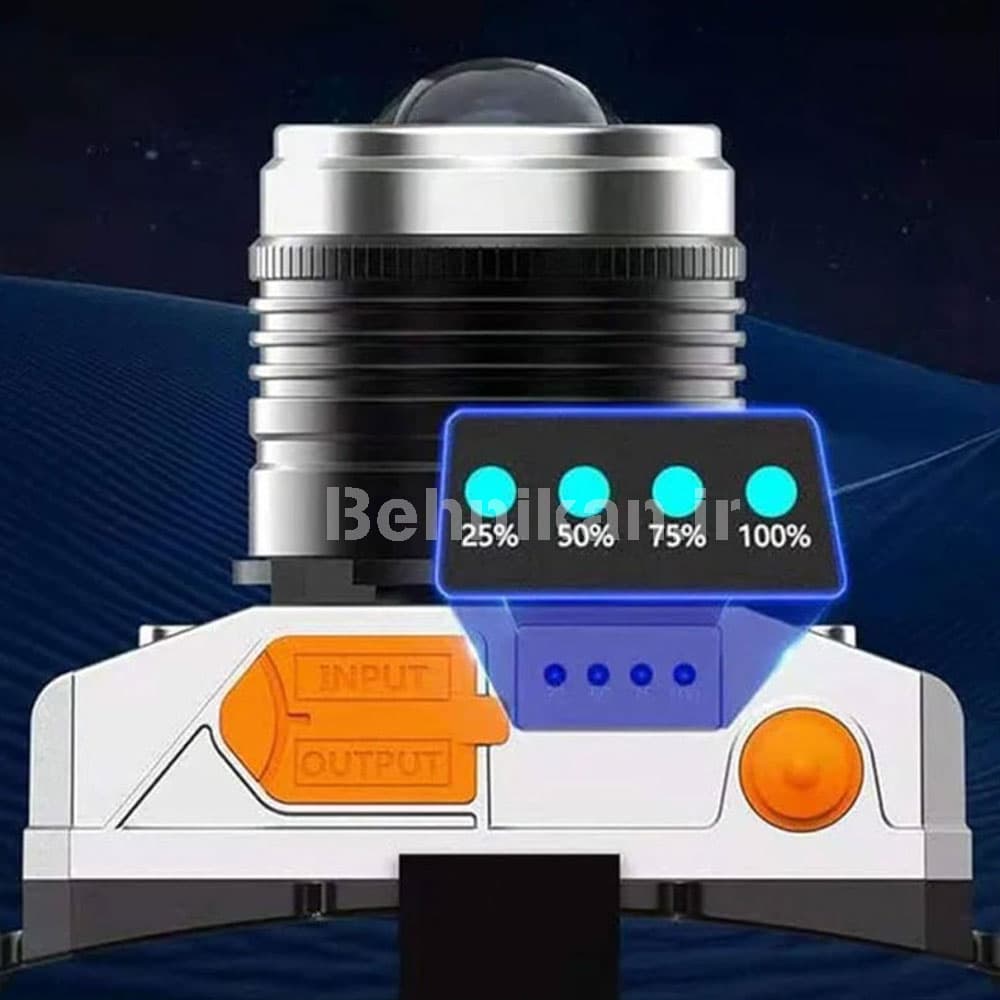 هد لایت و چراغ پیشانی سنسور دار F-T41 کد 52817 — تصویر ۴