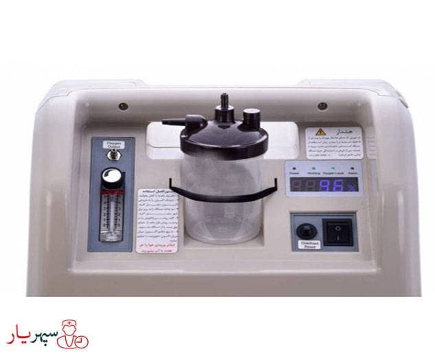 و مشخصات دستگاه اکسیژن ساز 5 لیتری اکسیژن پلاس مدل ZTS-005 — تصویر ۳