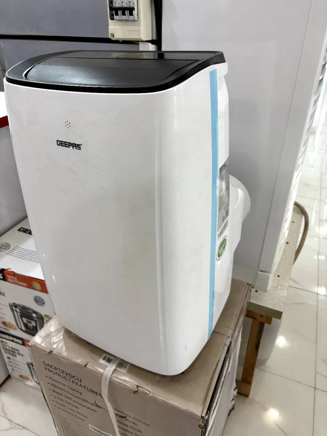 کولر گازی پرتابل جیپاس مدل GACP9023CU ظرفیت ۹۰۰۰ با ریموت — تصویر ۵