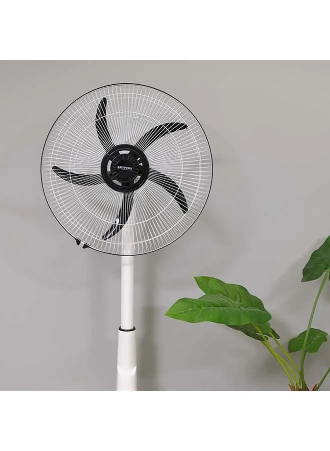 پنکه ایستاده شارژی کریپتون مدل KNF6245 سایز ۱۸ اینچ با ریموت — تصویر ۴