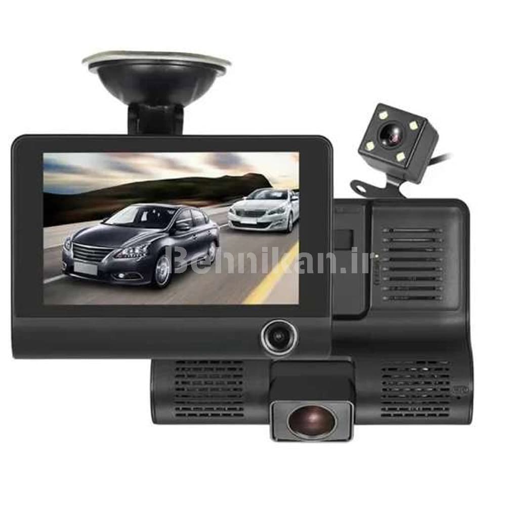 دوربین ثبت وقایع 3 لنزه خودرو مدل AK_J503 کد 52237 — تصویر ۴
