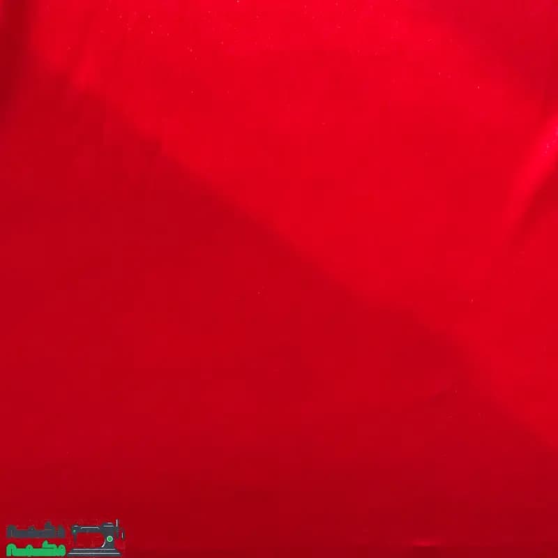 پارچه ساتن ال ایکس ساده قرمز