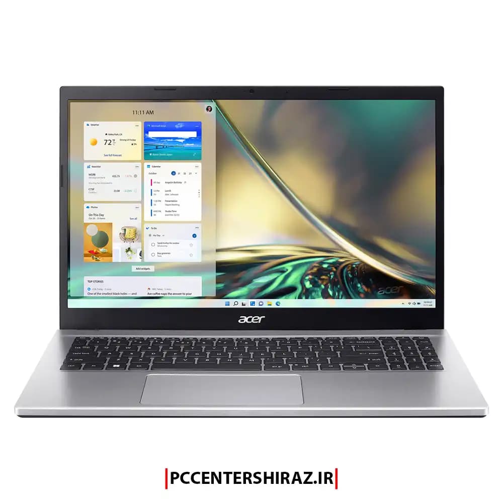 لپتاپ 15.6 اینچی ایسر مدل ACER Aspire 3 A315-59-39S9 i3 8D4 256SSD Intel UHD