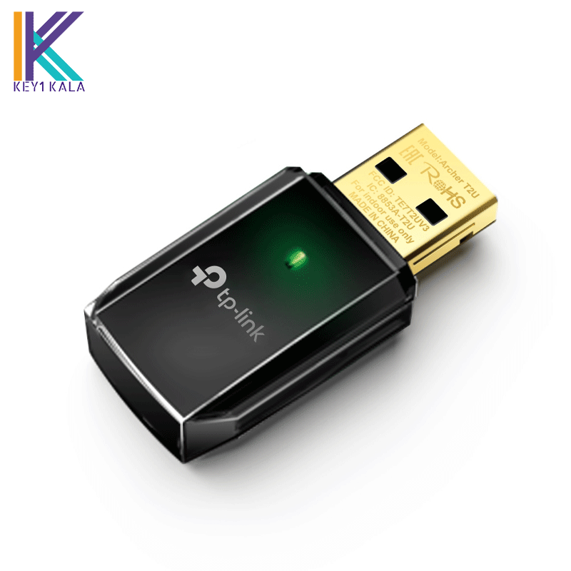 کارت شبکه USB و بیسیم AC600 تی پی لينک مدل Archer T2U — تصویر ۶
