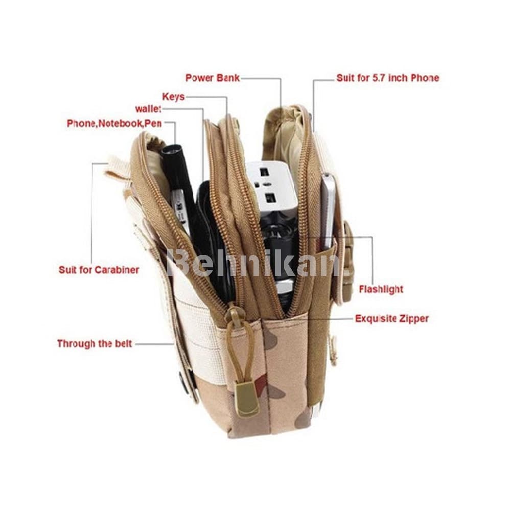 کیف کمری مدل تاکتیکال کد 82685 — تصویر ۵