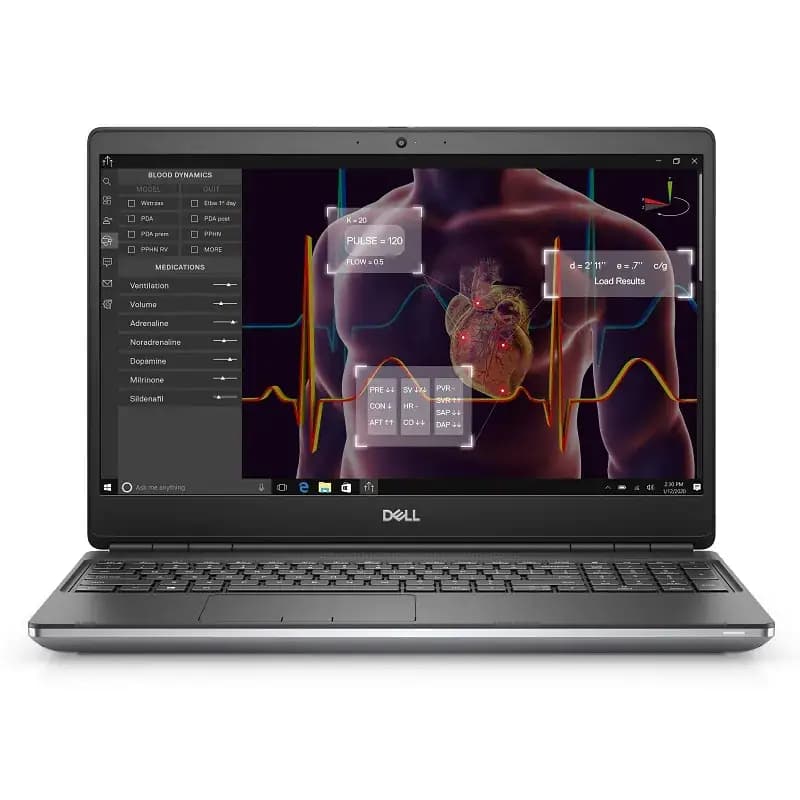 لپ تاپ استوک Dell Precision 7750 | i7 10850H | RTX 5000 16GB