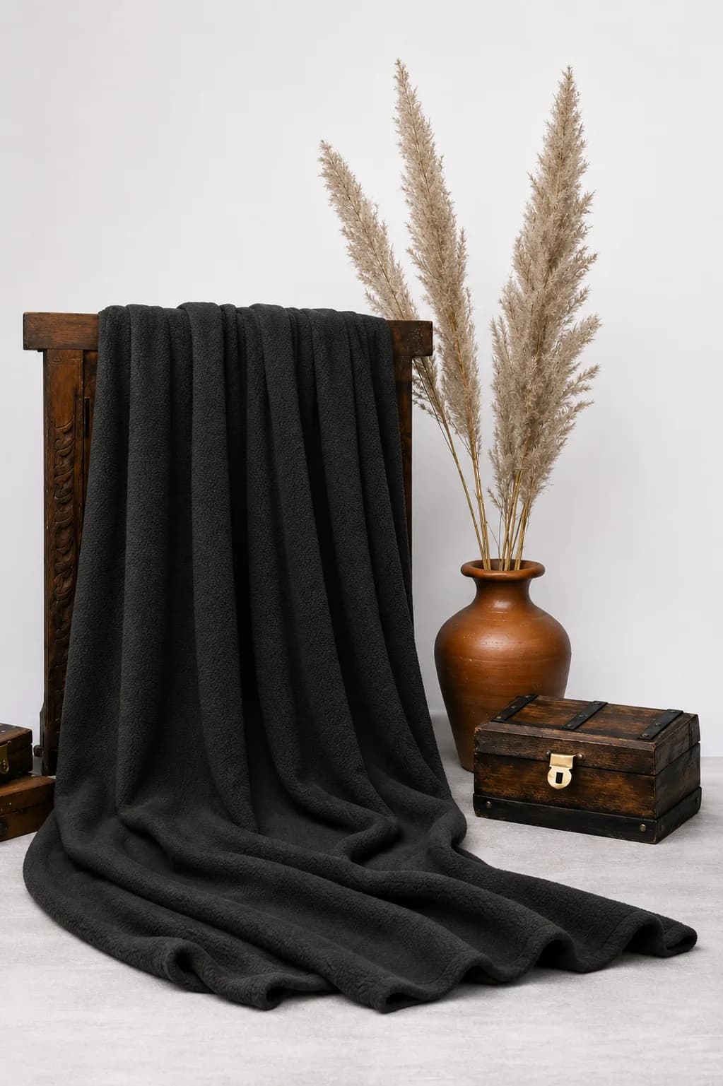 پارچه فوتر مشکی