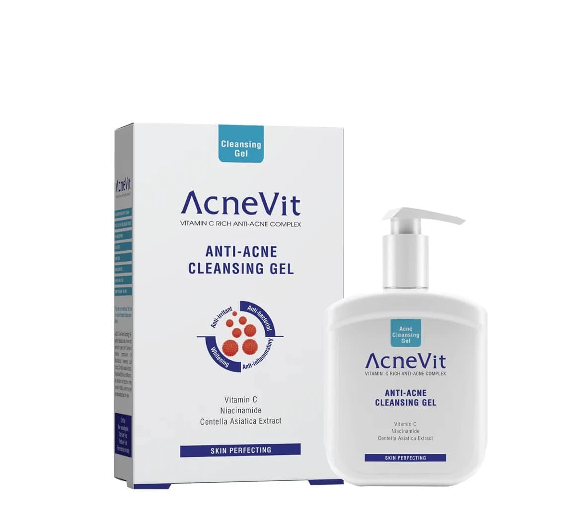 ژل شستشوی صورت ضد جوش آکنه‌ویت AcneVit Anti-Acne Cleansing Gel