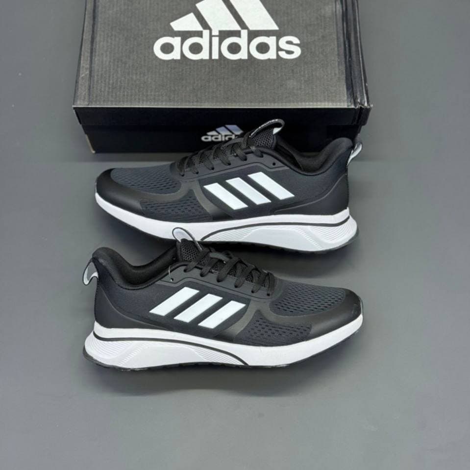 کفش آدیداس کلود فوم TND مشکی سفید Adidas Cloudfoam TND Black White