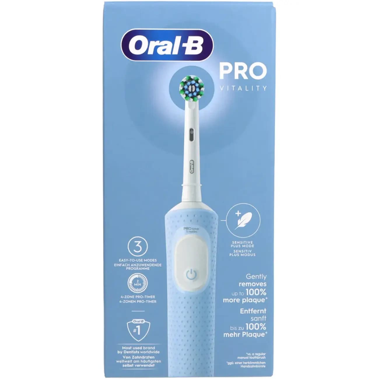 مسواک برقی اورال بی سه حالته با تایمر حرفه‌ای Pro Vitality 3 Modes — تصویر ۲