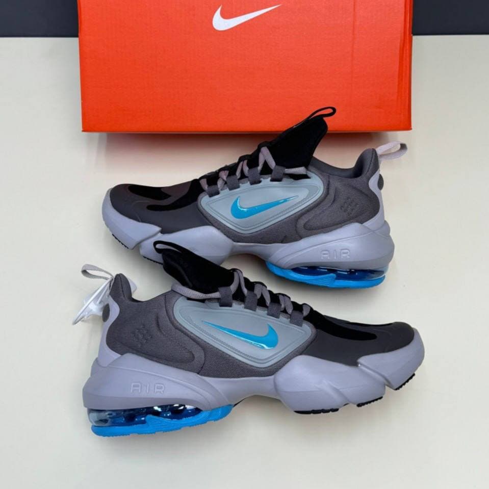 کفش نایک رانینگ ایر مکس ساواج طوسی آبی Nike Air Max Savage Grey Blue — تصویر ۳