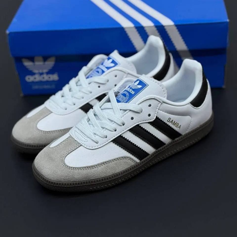 کفش آدیداس سامبا سفید Adidas Samba White — تصویر ۳