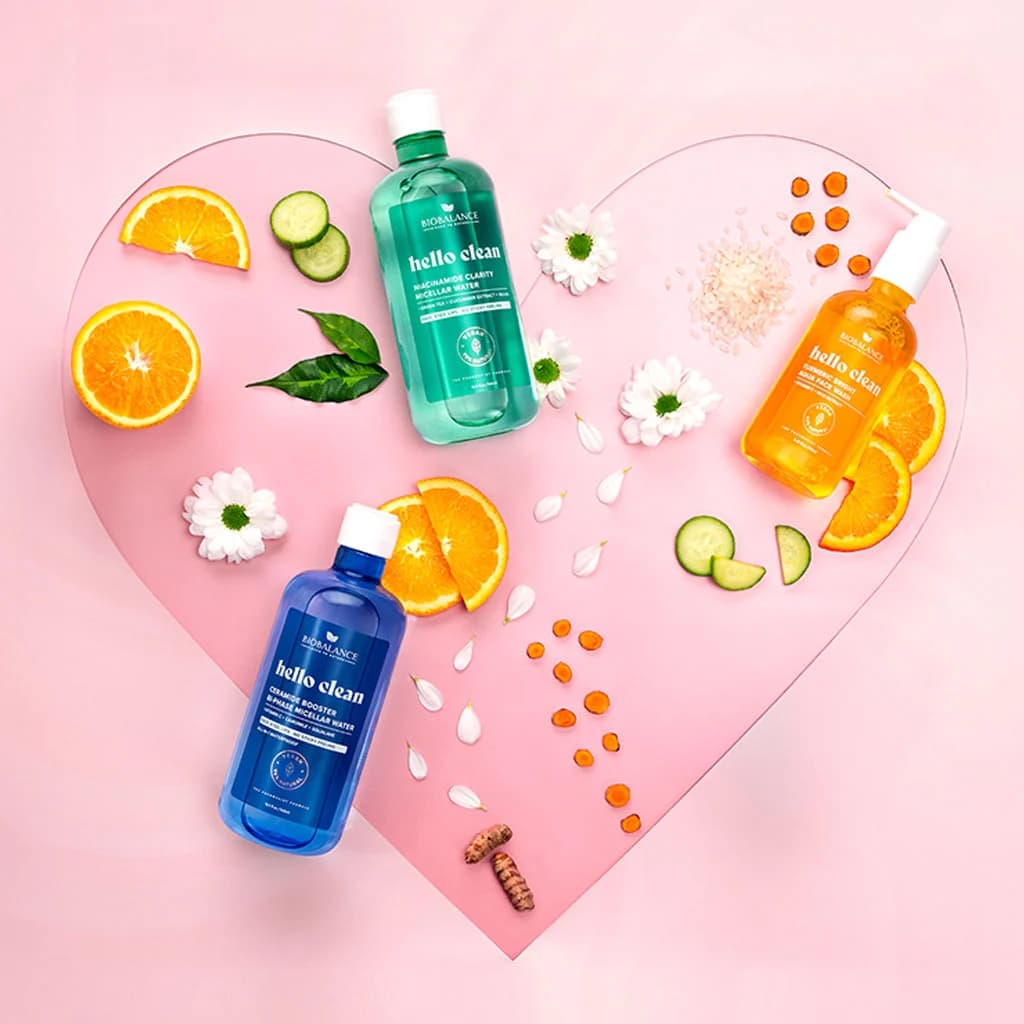 میسلار واتر بایوبالانس BioBalance Hello Clean Niacinamide Clarity Micellar Water – 500ml — تصویر ۶