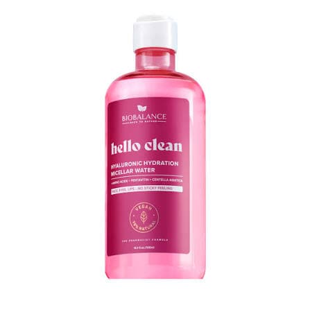 میسلار واتر بایوبالانس BioBalance Hello Clean Hyaluronic Hydration Micellar Water – 500ml