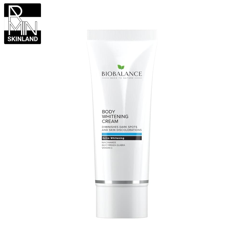 کرم سفید کننده بدن و لایه بردار بایوبالانس BioBalance Back to Nature Body Whitening Cream – 60ml — تصویر ۲