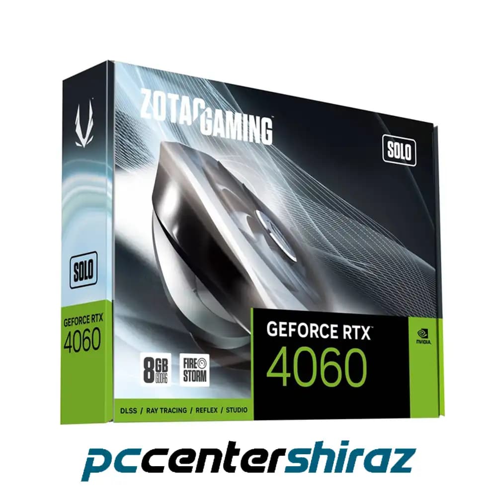 کارت گرافیک زوتک مدل ZOTAC GAMING GeForce RTX 4060 8GB SOLO