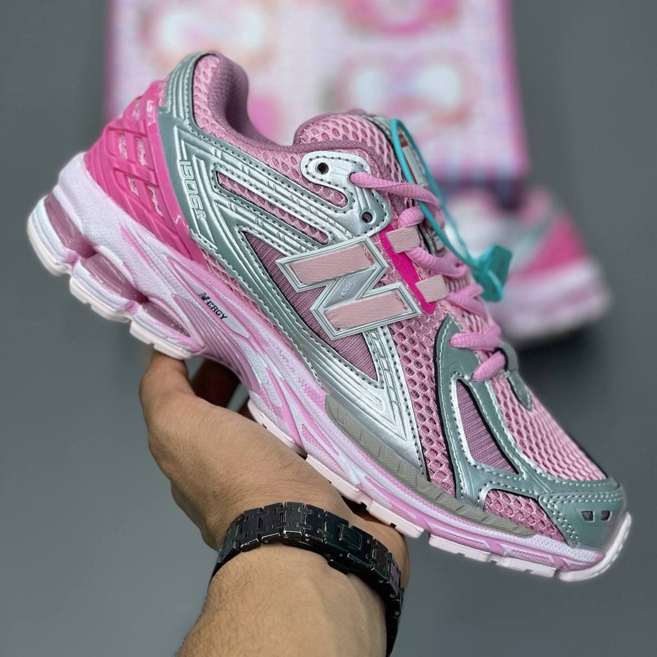 کفش نیو بالانس ۱۹۰۶ صورتی New Balance 1906 Pink — تصویر ۳