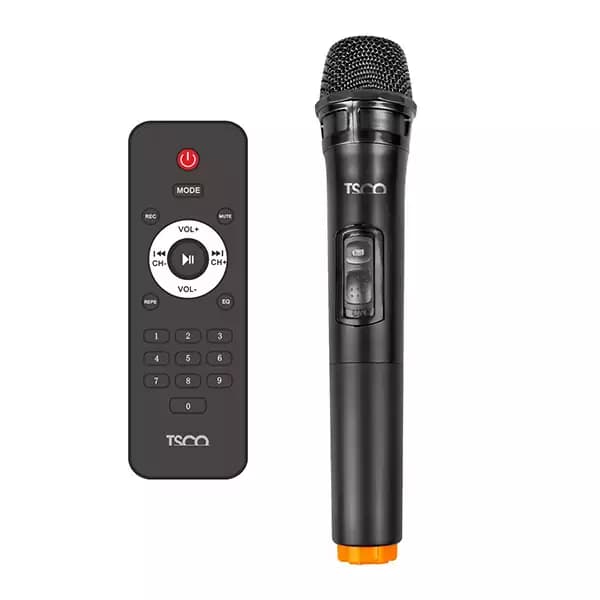 اسپیکر تسکو مدل TS 2081 همراه با میکروفون و ریموت کنترل — تصویر ۶