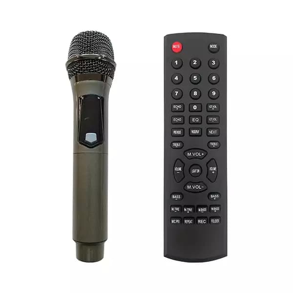 اسپیکر تسکو مدل TS 2085 همراه با میکروفون و ریموت کنترل — تصویر ۵