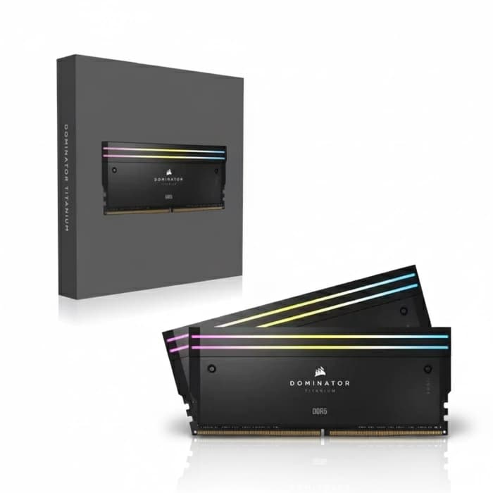 رم 32 گیگ کورسیر DOMINATOR TITANIUM 6000 DDR5 CL30 — تصویر ۳