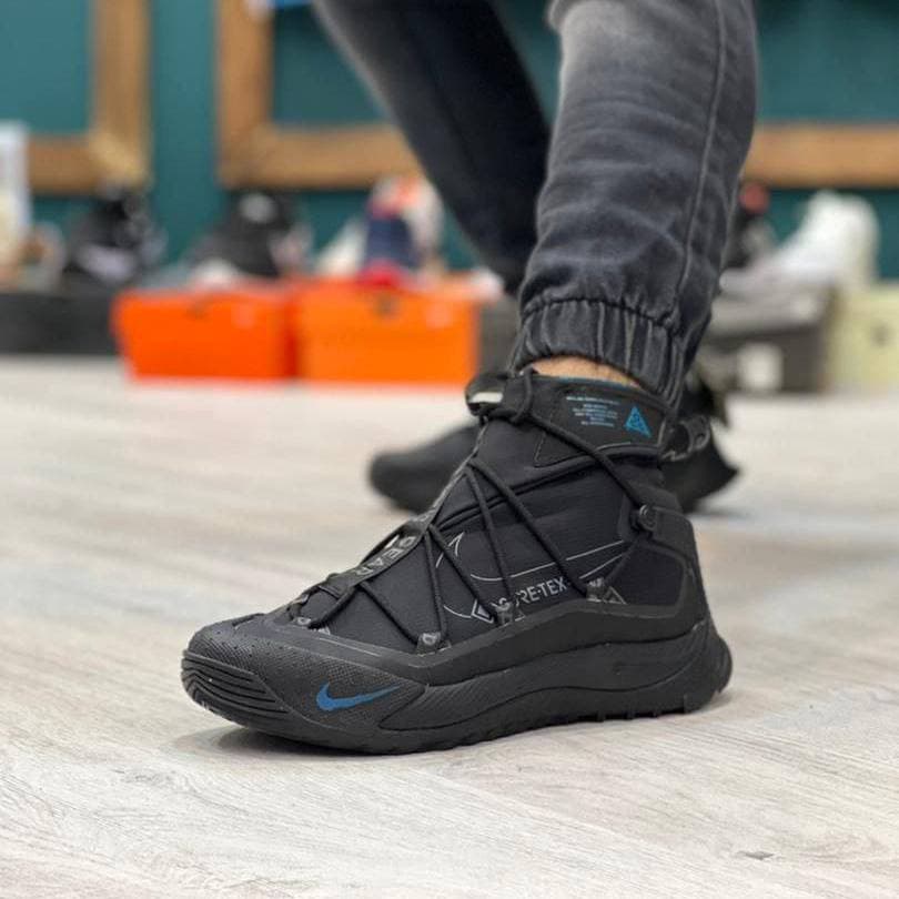 کفش نایک ای‌ سی‌ جی گورتکس مشکی آبی Nike ACG Gore-Tex Black Blue
