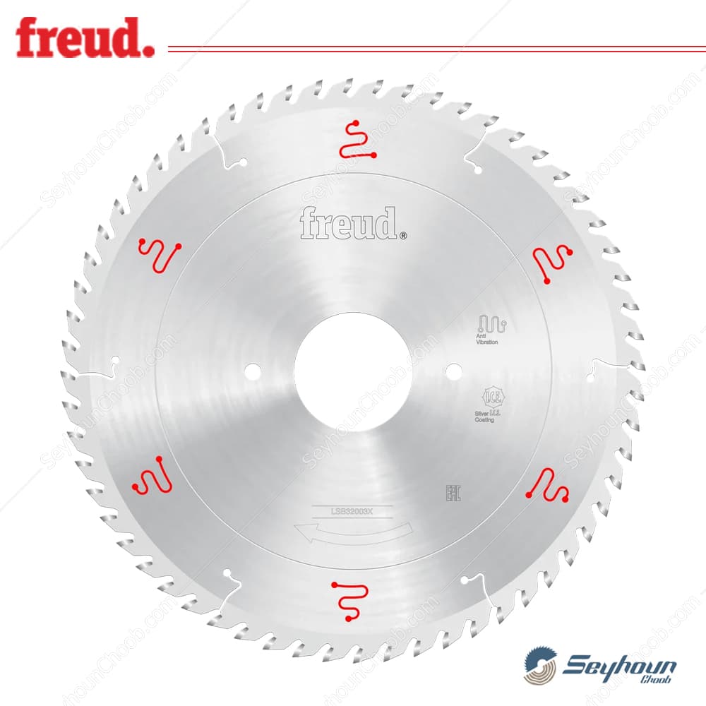تیغ اره الماسه پانل بر 32 سانتی متری 60 دندانه فرود مدل FREUD LSB32003