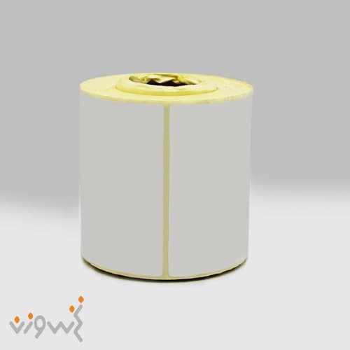 لیبل کاغذی تک ردیف 100*100 500 عددی