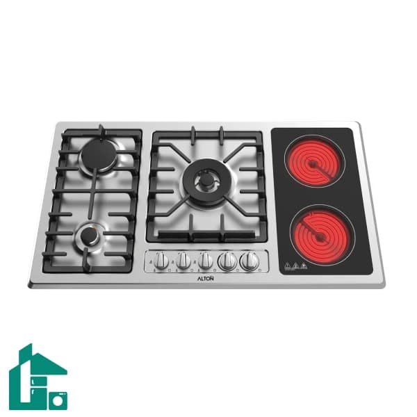 اجاق گاز صفحه ای توکار آلتون SC518EN استیل