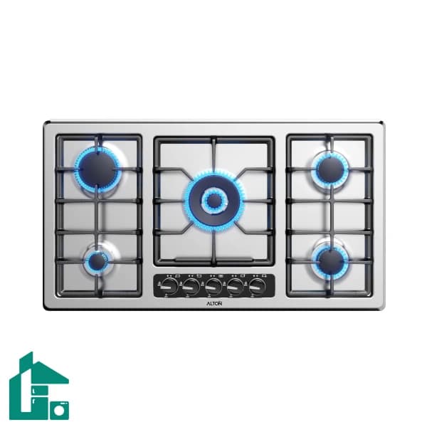 اجاق گاز صفحه ای توکار آلتون SG522 استیل — تصویر ۴