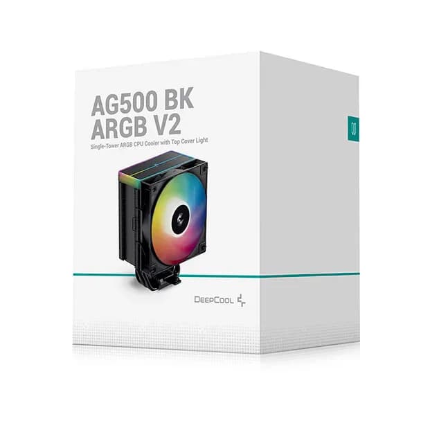 خنک کننده بادی پردازنده دیپ کول مدل AG500 BK ARGB V2