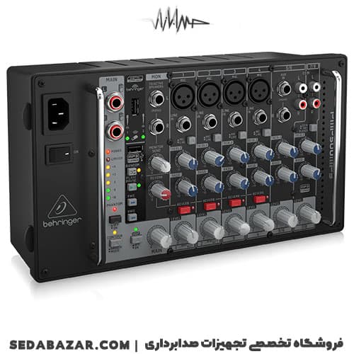 behringer PMP500MP3 پاور آمپلیفایر پرتابل — تصویر ۴