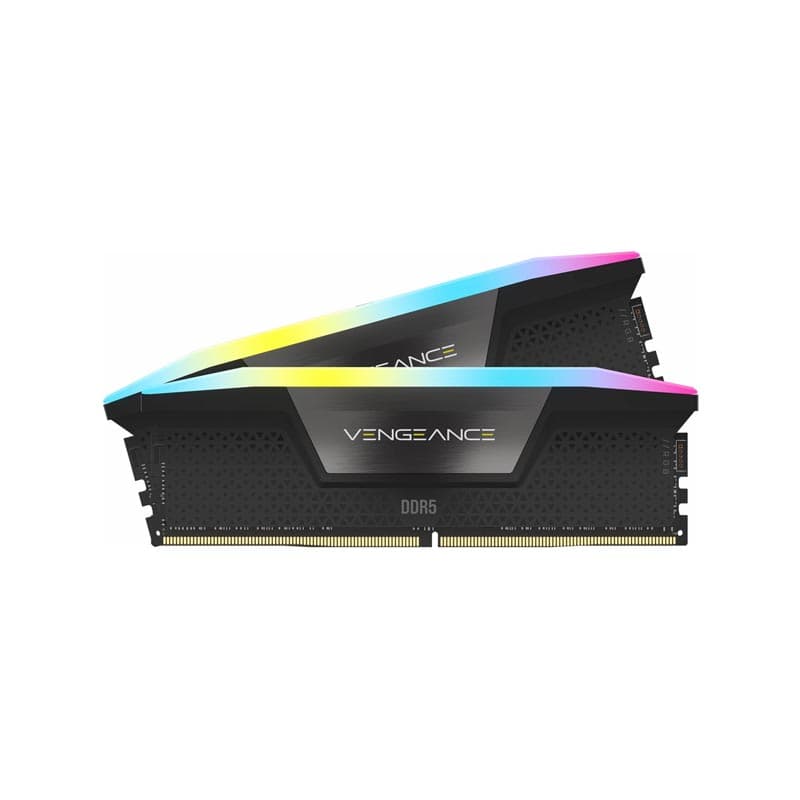 رم دسکتاپ کورسیر مدل VENGEANCE RGB 2x24GB DDR5 6000Mhz CL36 ظرفیت 48 گیگابایت