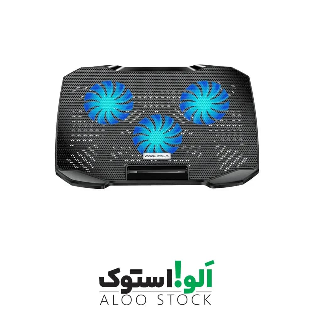 پایه خنک کننده لپ تاپ کول کلد مدل CoolCold F2 Plus 3Fan — تصویر ۵