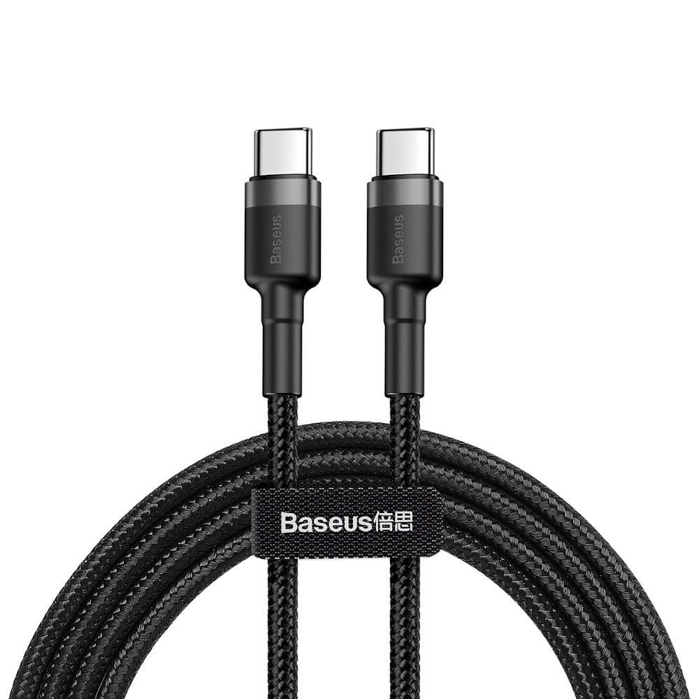 کابل شارژ Type-C به Type-C باسئوس فست شارژ Baseus Cafule Fast Charge CATKLF-GG1