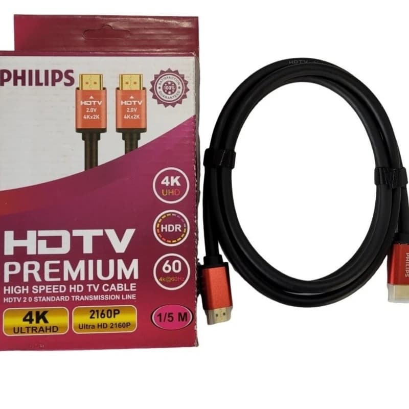 کابل HDMI فیلیپس 1.5 متری — تصویر ۵