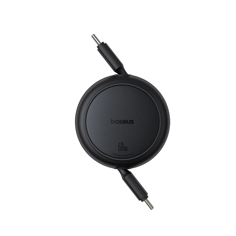 کابل شارژ سریع Type-C به Type-C باسئوس Baseus Free2Pull Mini Retractable USB-C Cable 60W