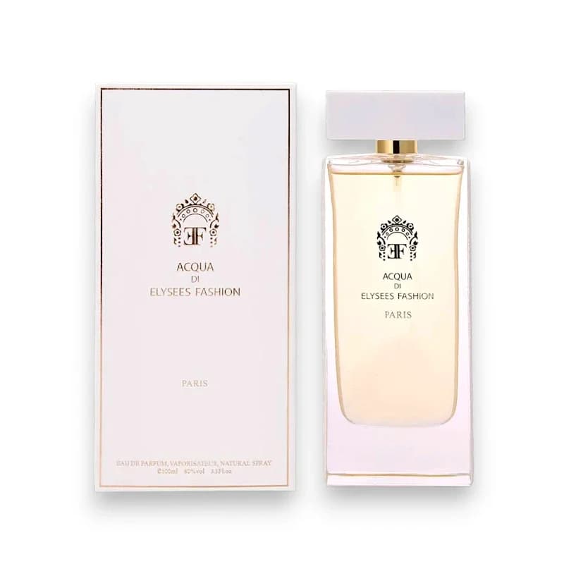 ادکلن زنانه مارک جوزف مدل Acqua Di Elysees Fashion رایحه‌ای خنک، گلی و دریایی حجم ۱۰۰ میل
