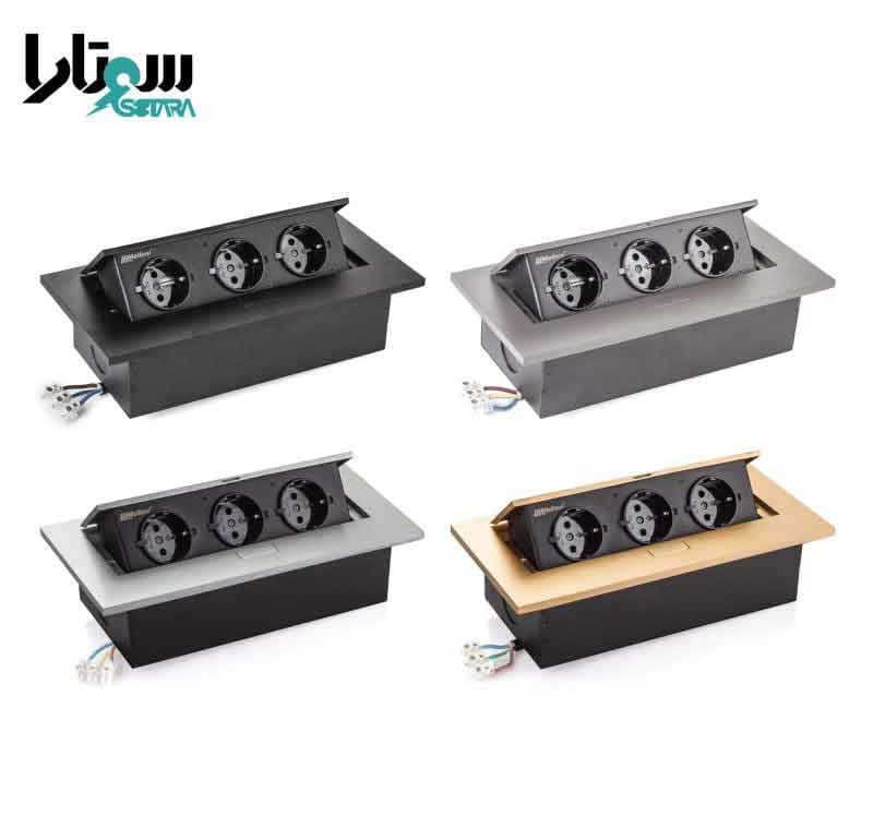 پریز برق توکار 10016