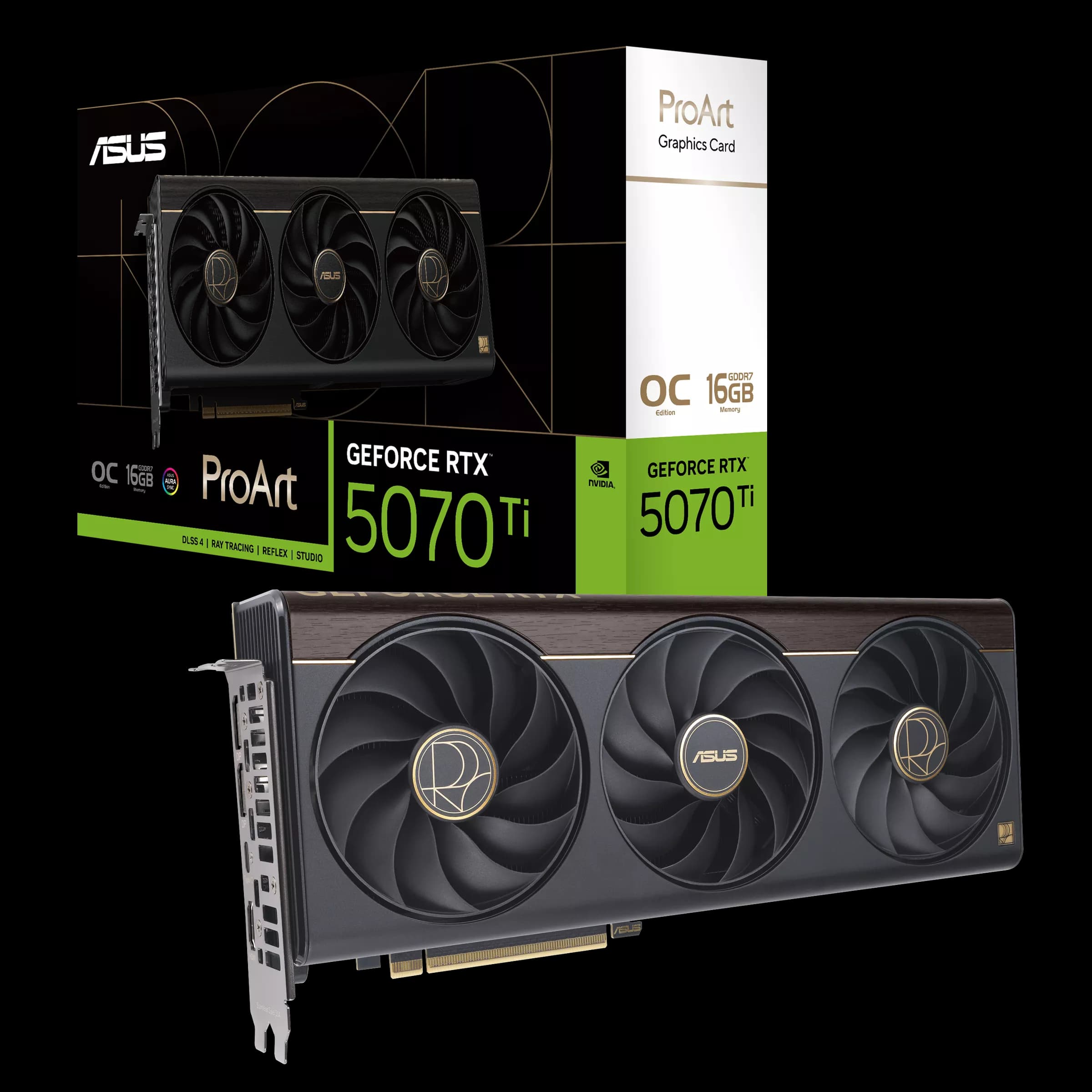 کارت گرافیک ایسوس مدل ProArt GeForce RTX 5070 Ti OC Edition 16GB GDDR7 — تصویر ۶