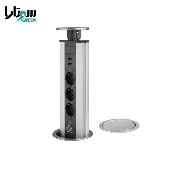 پریز برق توکار 10008