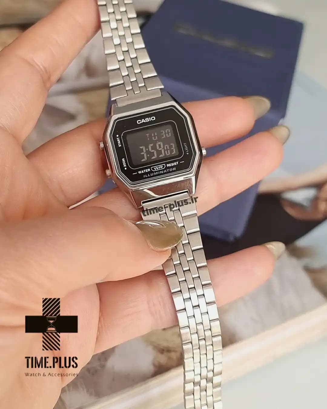 ساعت مچی دیجیتالی زنانه کاسیو مدل LA680WA-1BDF — تصویر ۹