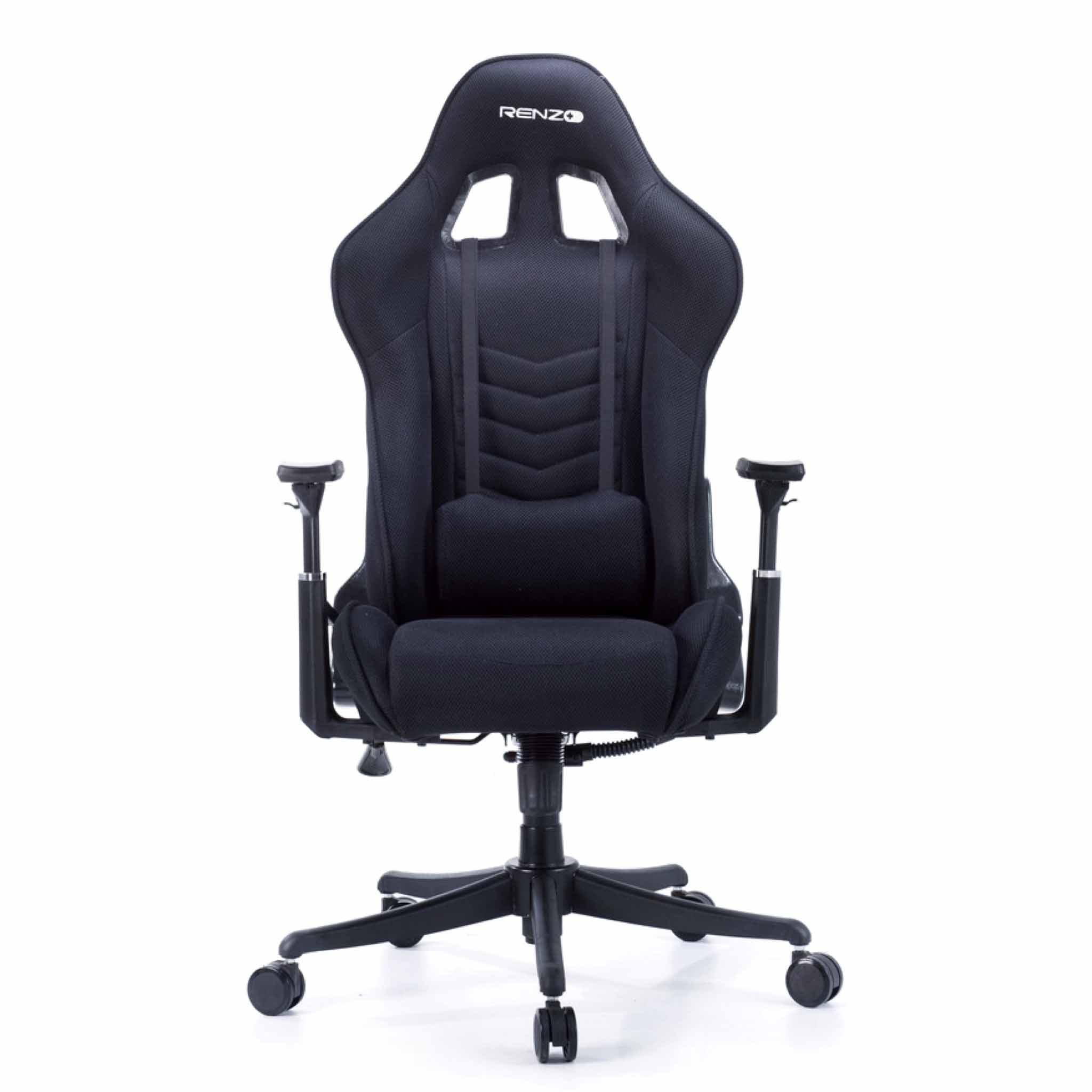 صندلی گیمینگ رنزو مدل HYBRID Black