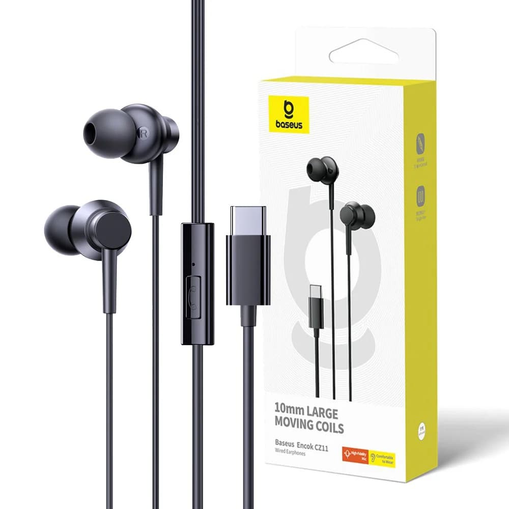 هندزفری سیمی Type-c باسئوس Baseus Encok CZ11 Handsfree A00164300113-Z1