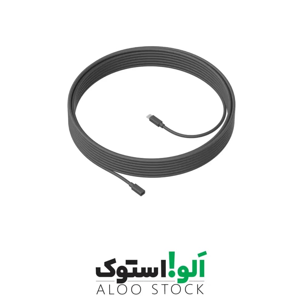 کابل افزایش طول 10 متری میکروفون لاجیتک مدل MeetUp Mic Extension 10M Cable MeetUp — تصویر ۲