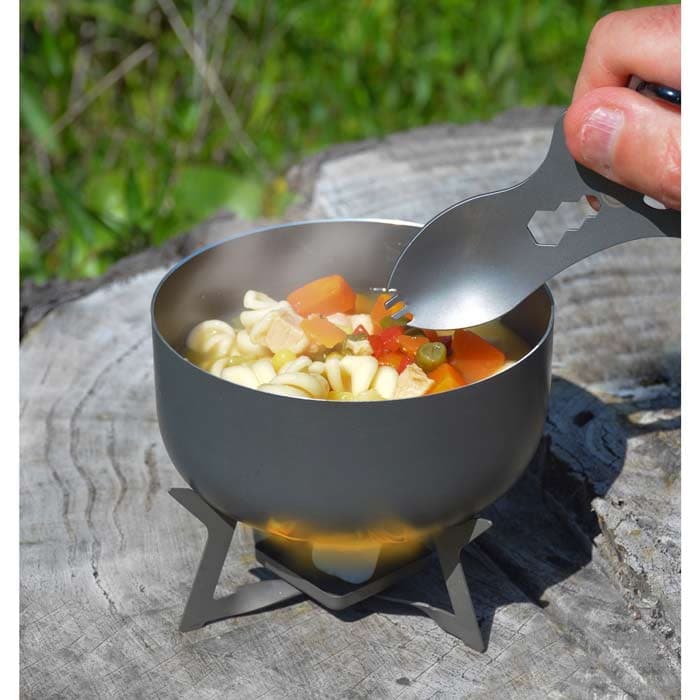 ظرف آشپزی کمپینگ یو اس تی Double Up Bowl Orange — تصویر ۴